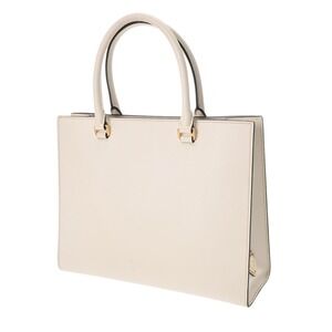 Prada Leather White Saffiano Handbag Bag